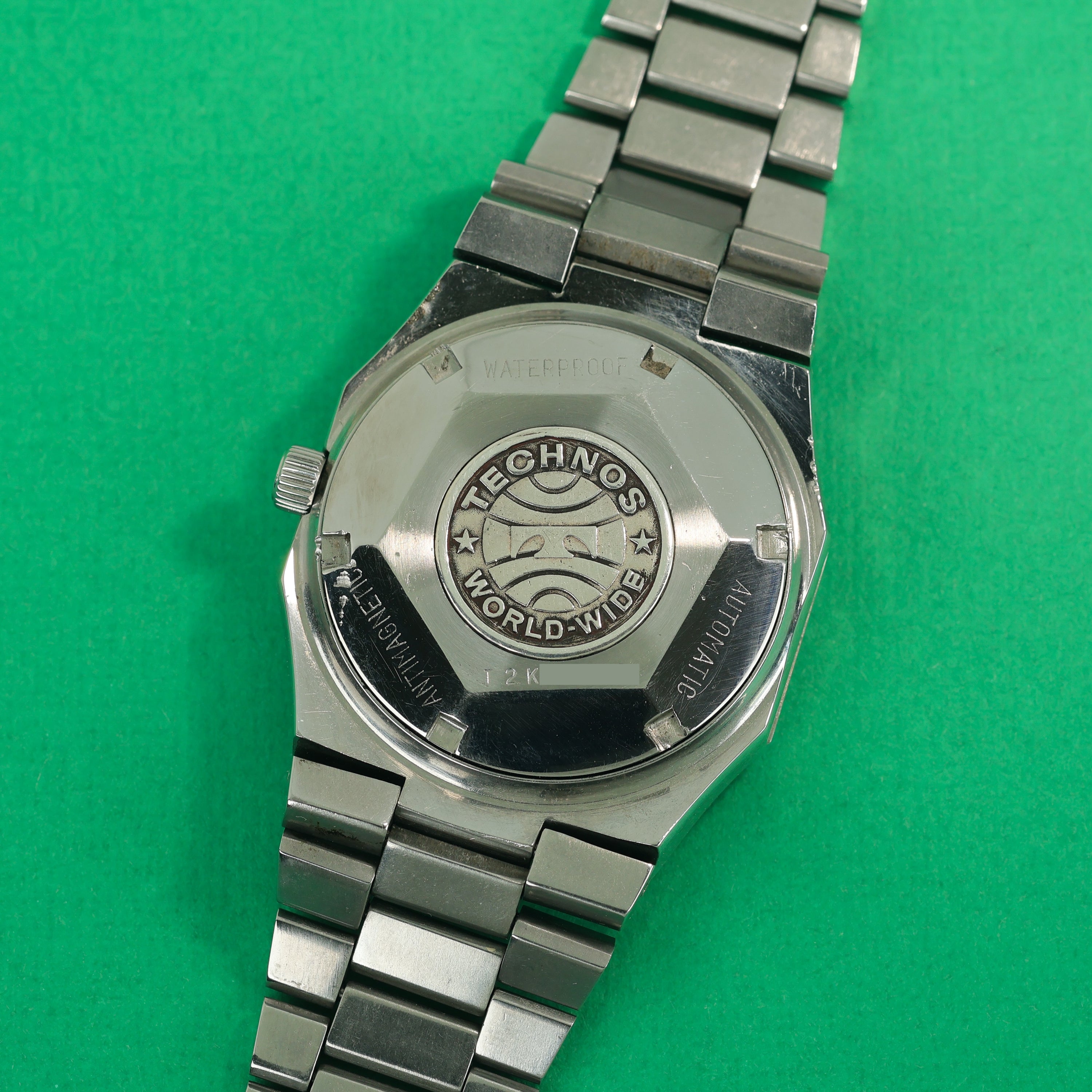 Technos Kaiser Tigon Automatic Cream 'Kaleidoscope' Dial