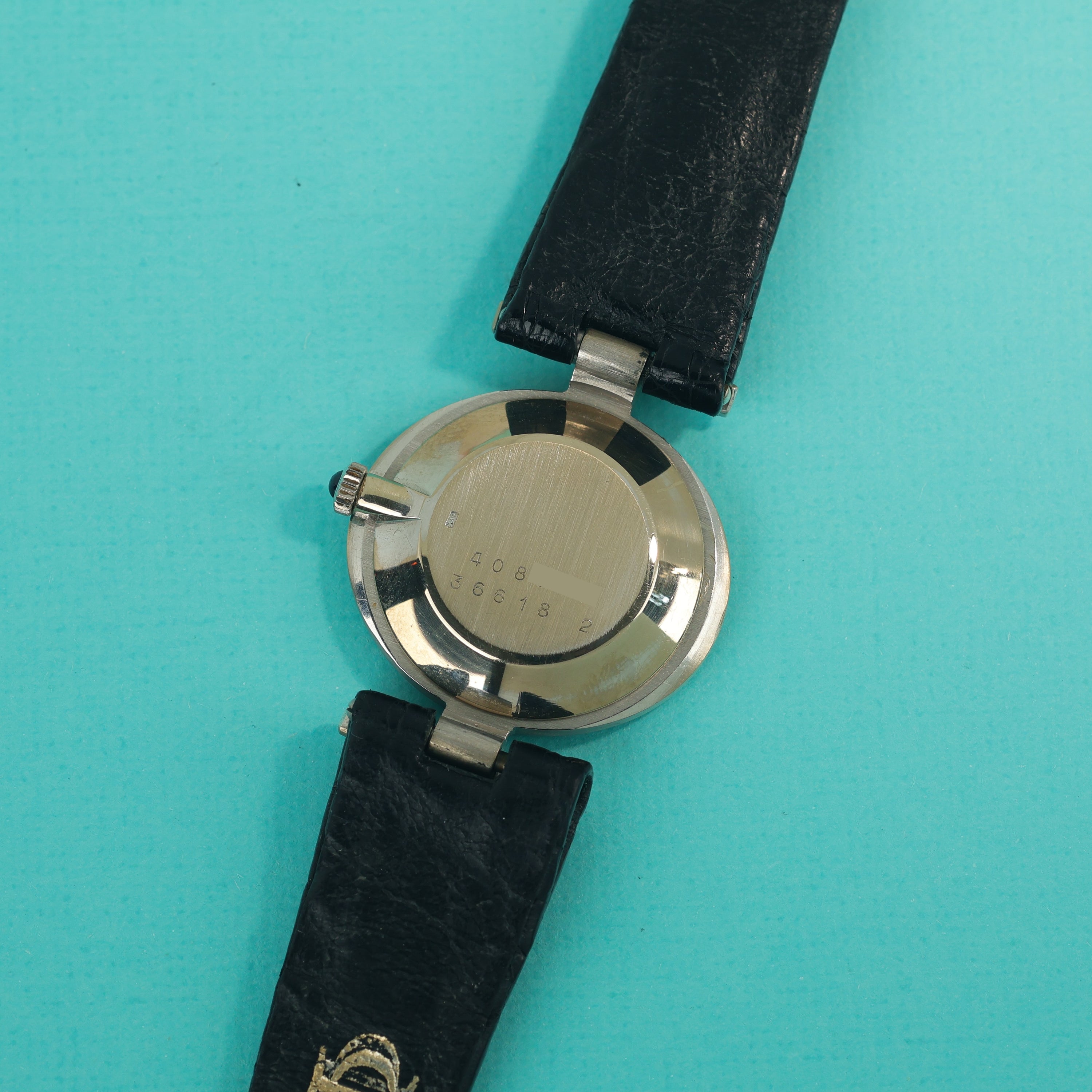 Baume & Mercier Ref 36618-2 18K White Gold 'Art' Textured Dial