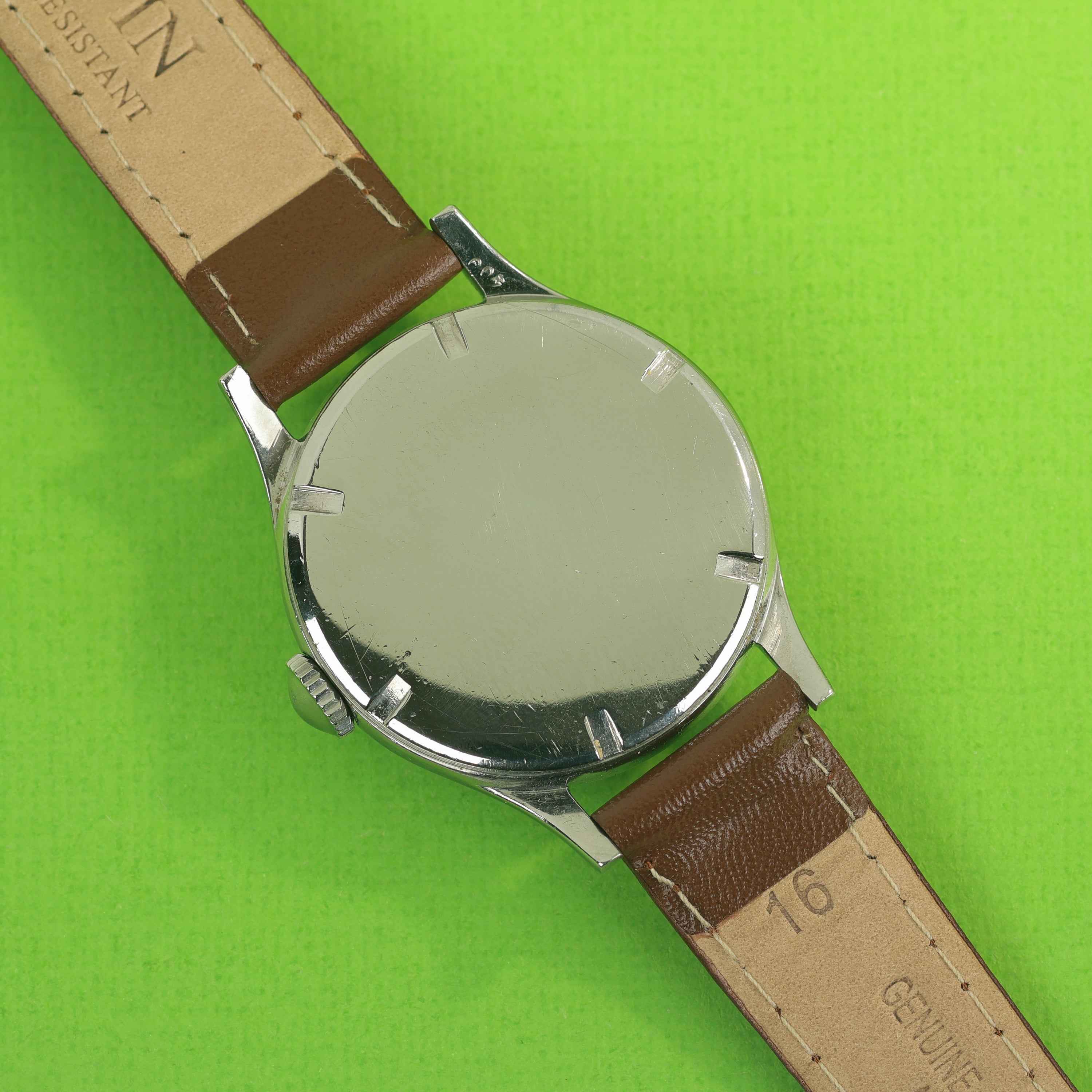 Longines Sei Tacche Ref. 5411 Silver Brushed Dial