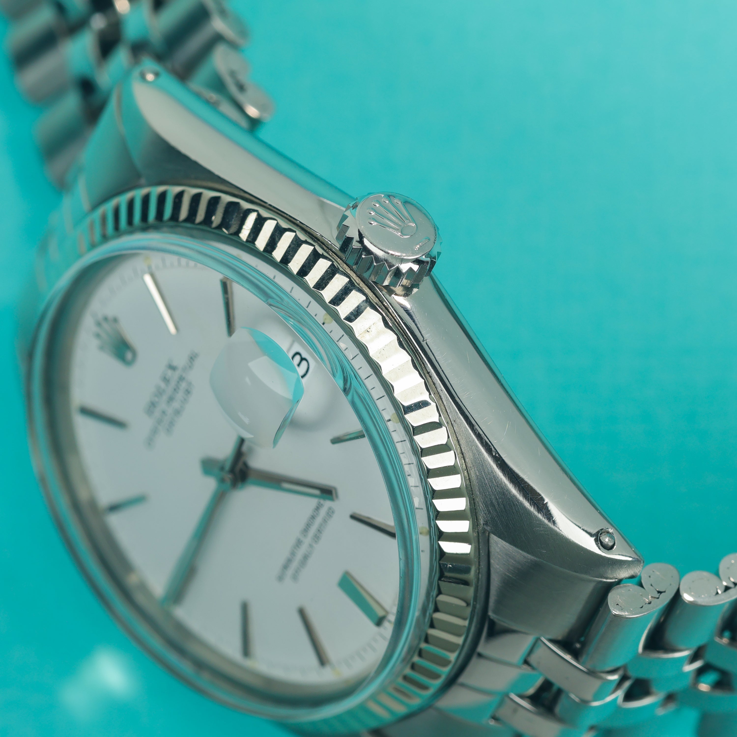 Rolex Datejust Ref. 1601 Matte White Dial