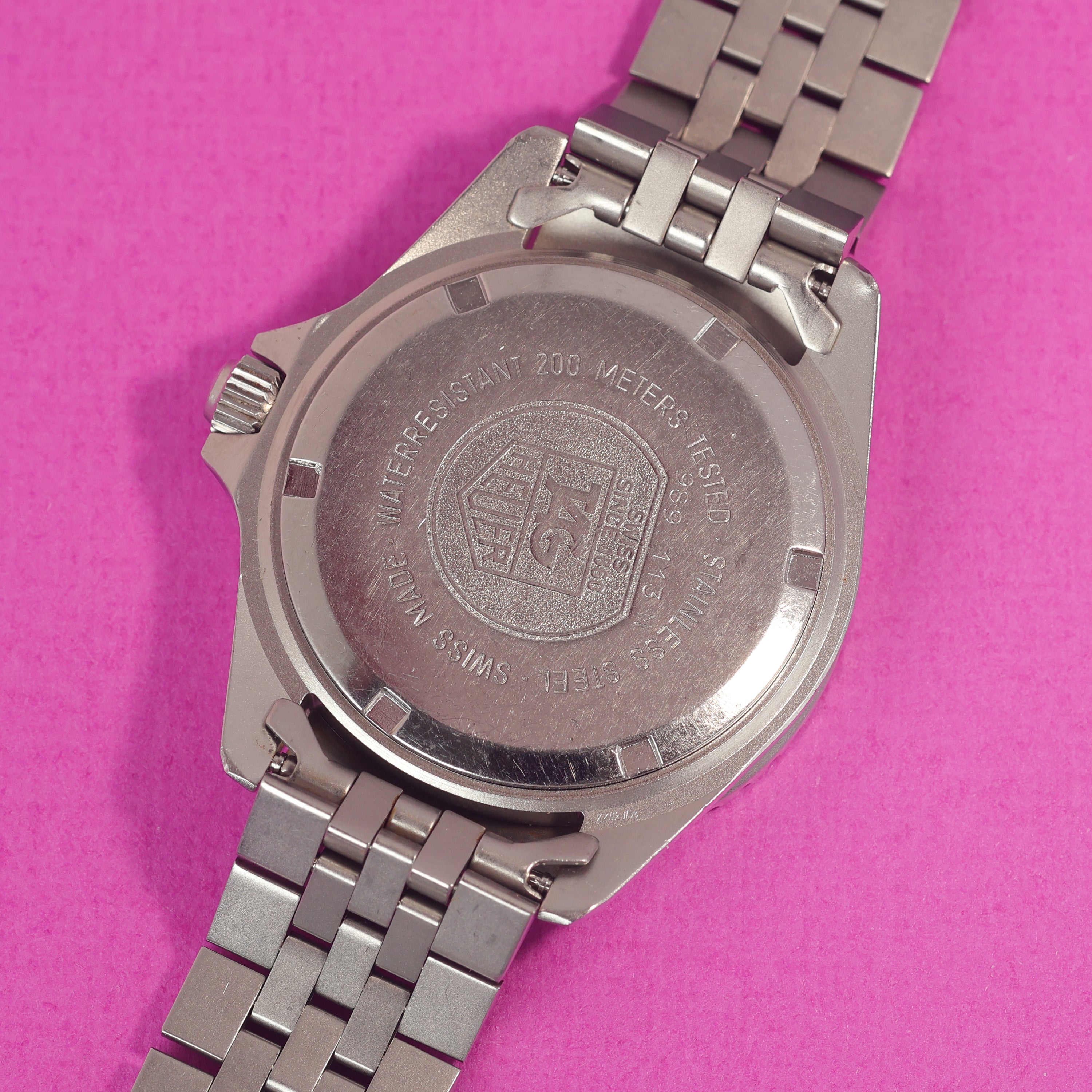 Tag Heuer Professional 1000 Ref. 989.113N Night Diver Box and Papers