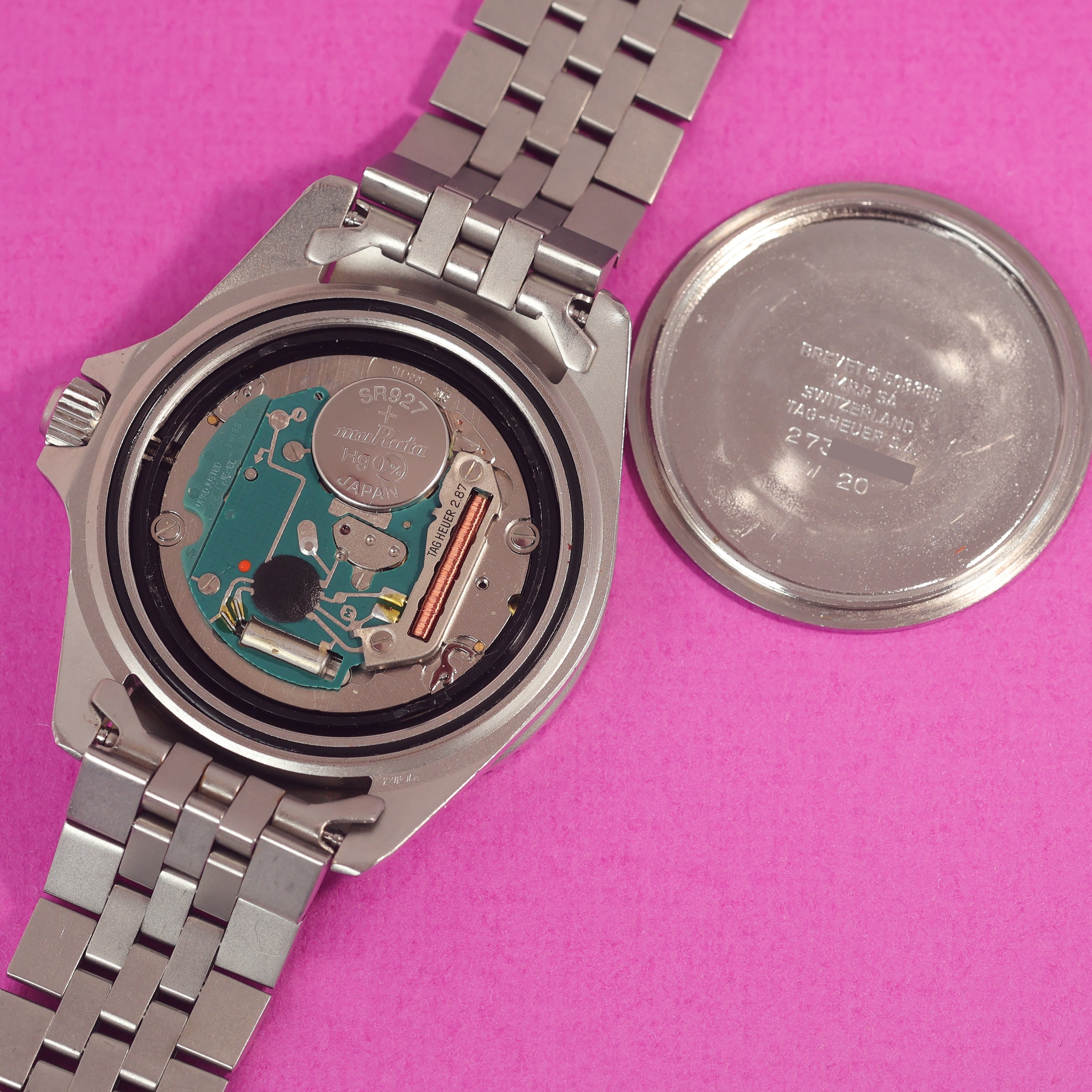 Tag Heuer Professional 1000 Ref. 989.113N Night Diver Box and Papers