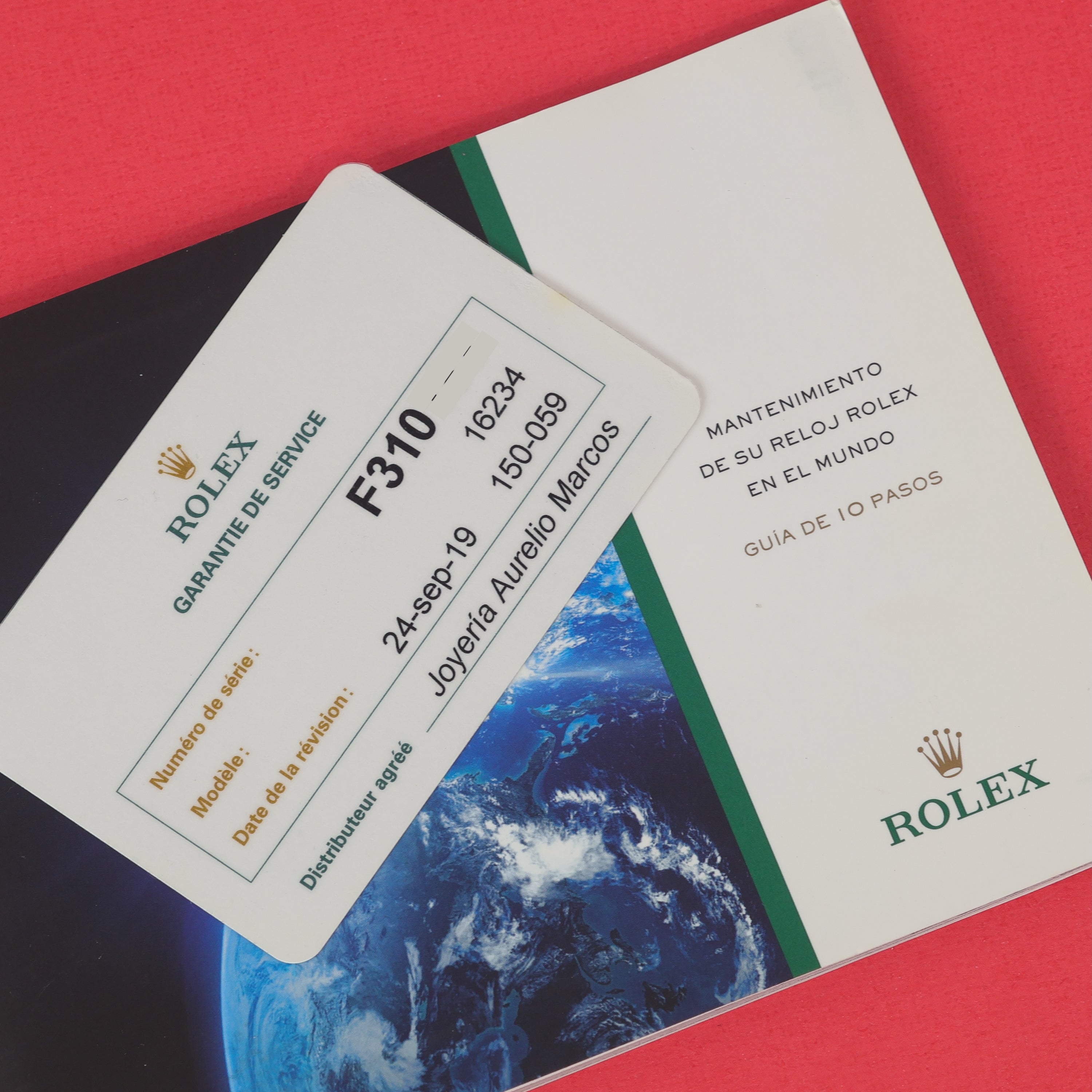 Rolex Datejust Ref. 16234 Blue Roman Box and Papers