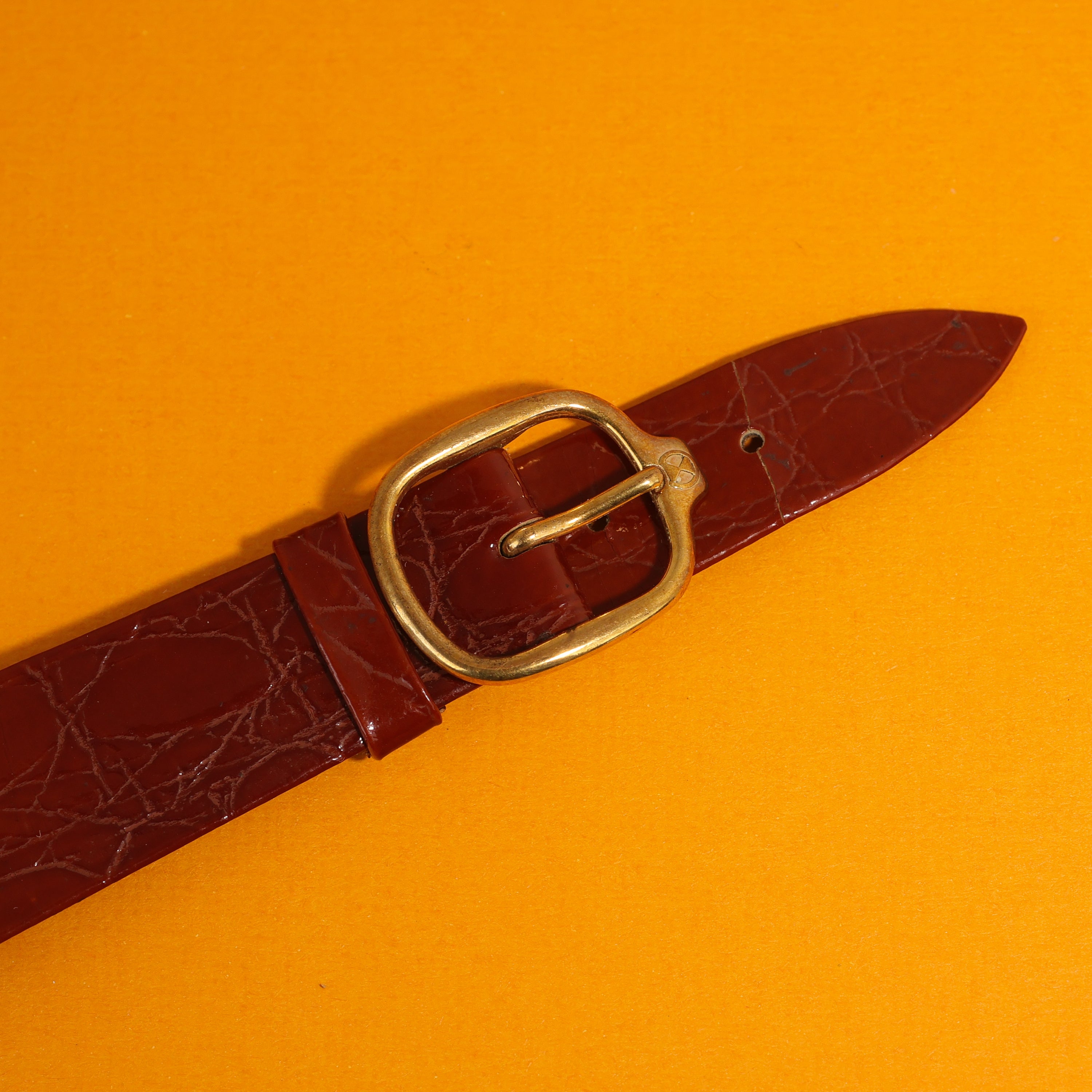 Favre Leuba Tortoise Shell Bullseye Dial Gold Plated