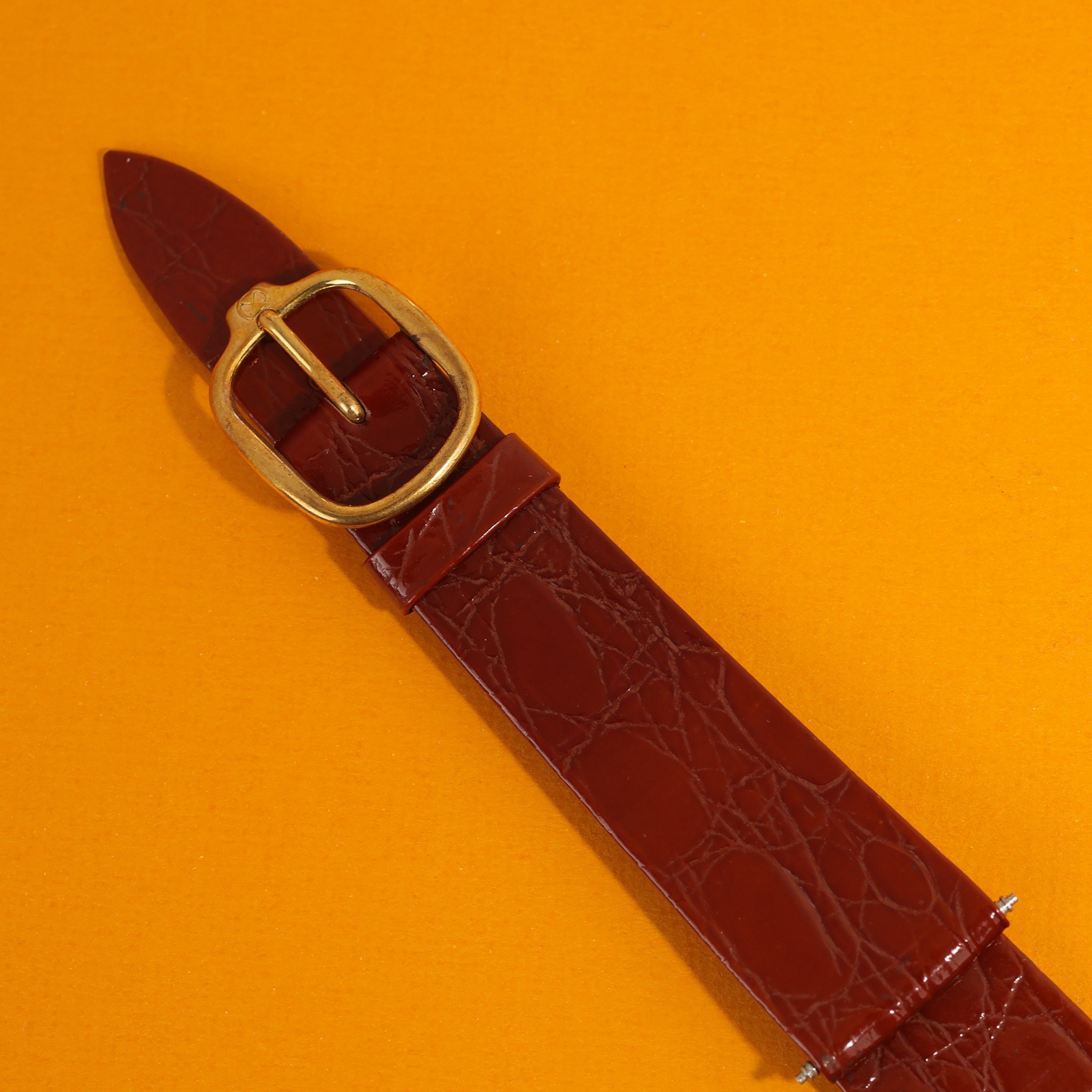 Favre Leuba Tortoise Shell Bullseye Dial Gold Plated