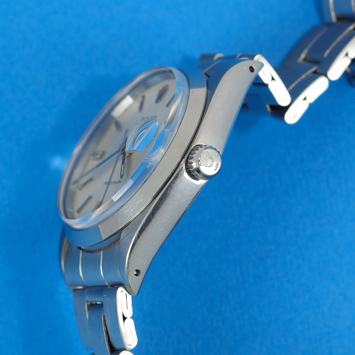 Rolex Oysterdate Precision Ref. 6694 Silver Dial