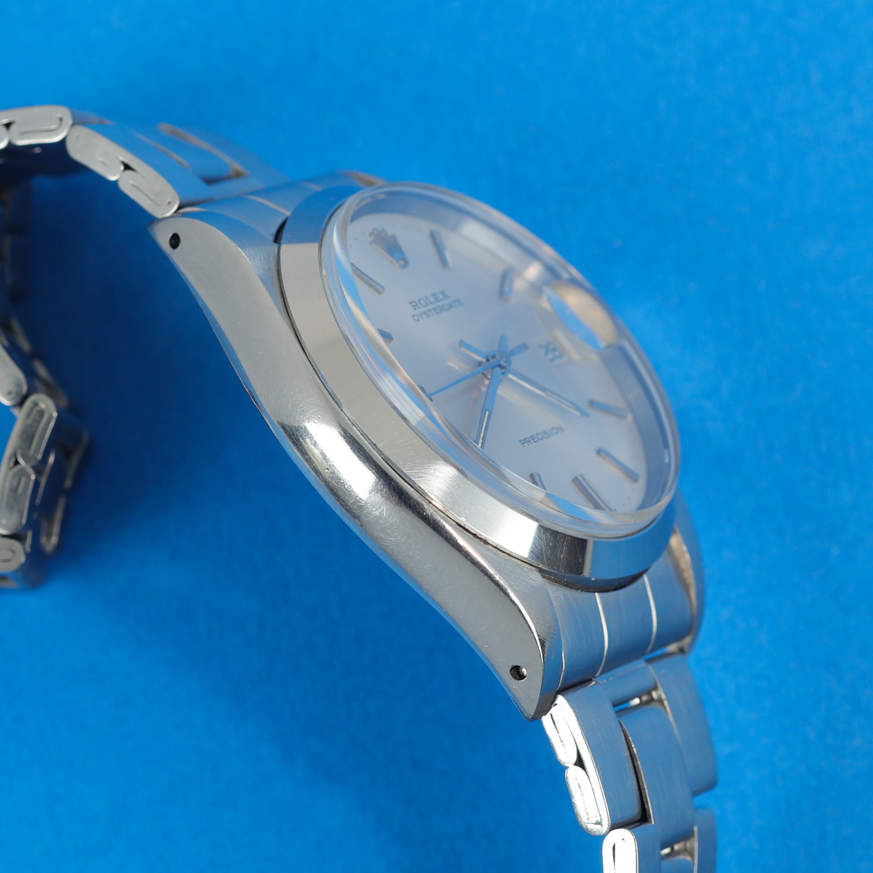 Rolex Oysterdate Precision Ref. 6694 Silver Dial