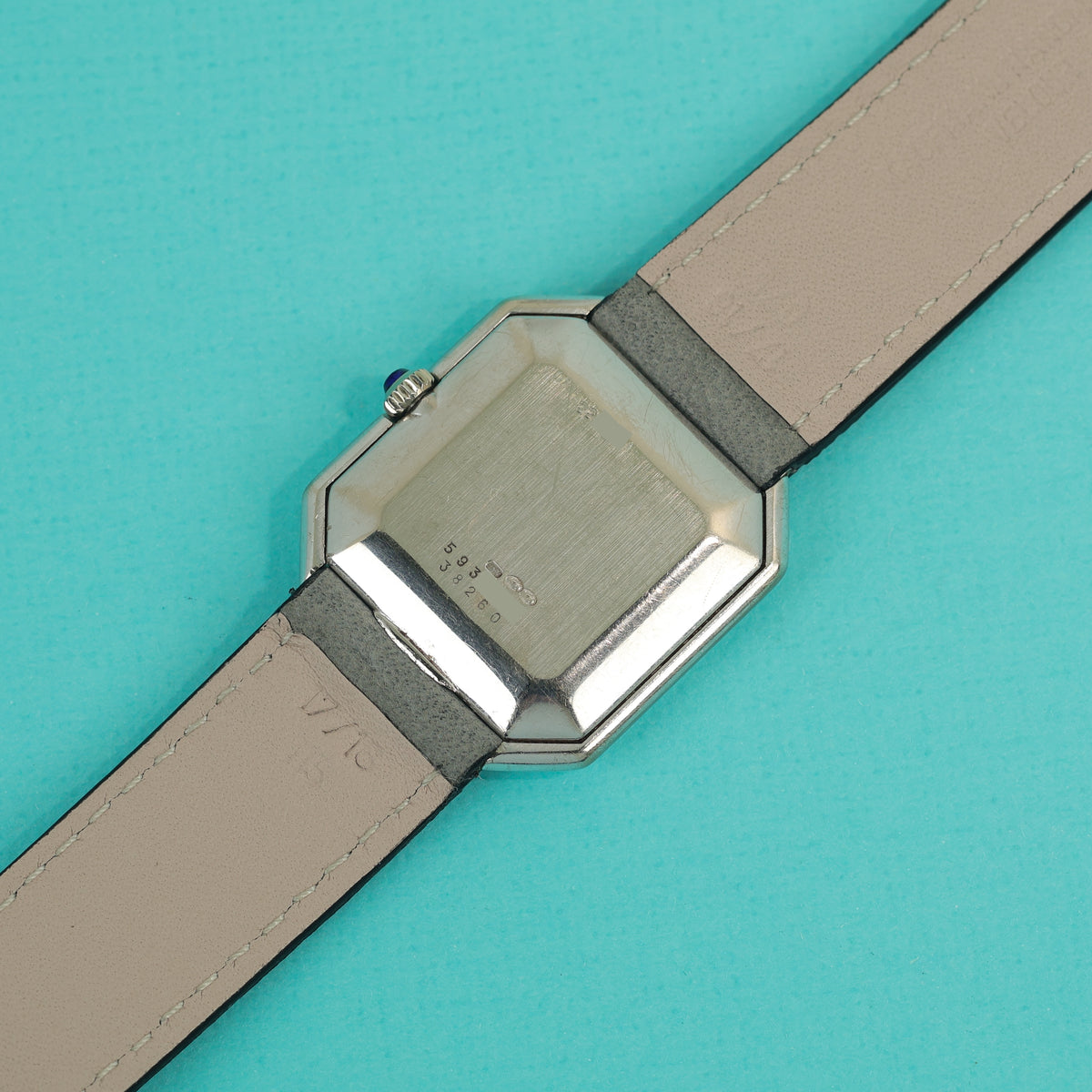 Baume & Mercier Ref. 38260 White Gold Grey 'Mauboussin' Dial