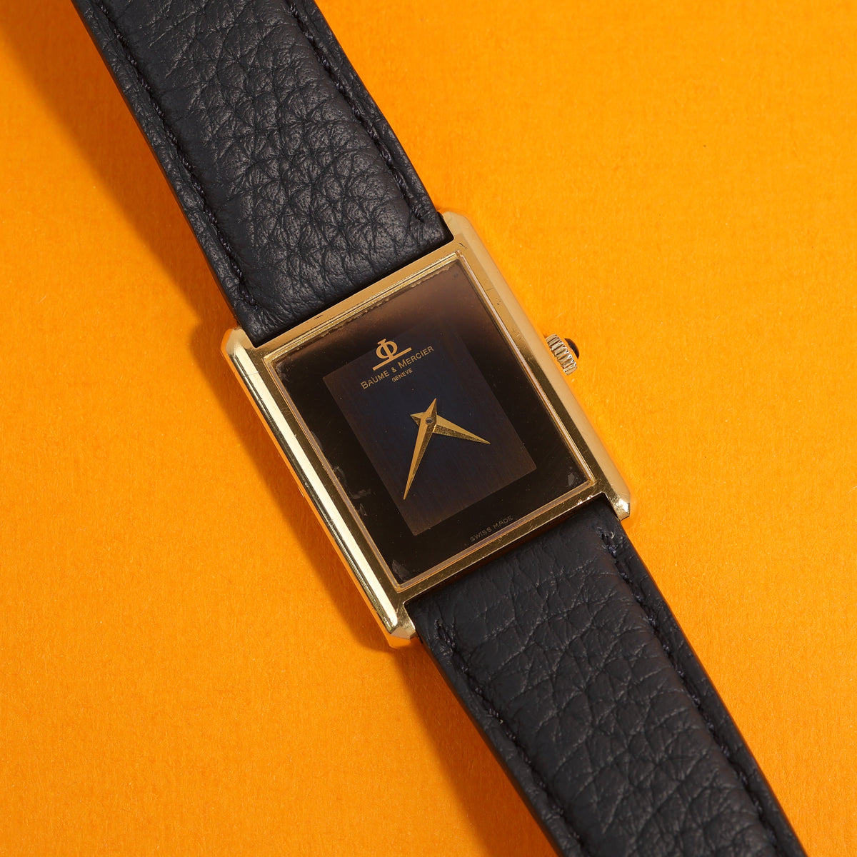 Baume & Mercier Rectangular Ref. 37059 Yellow Gold