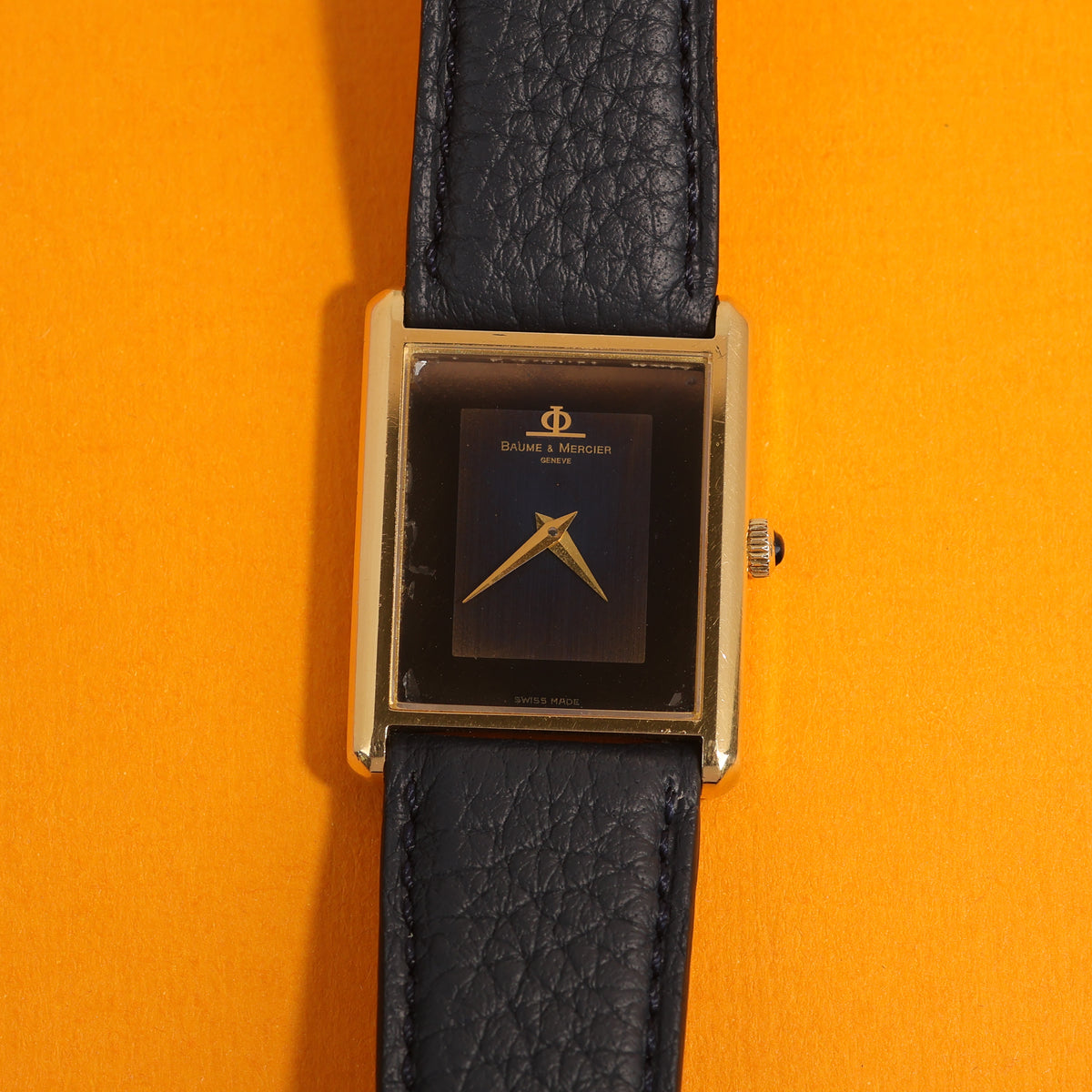 Baume & Mercier Rectangular Ref. 37059 Yellow Gold
