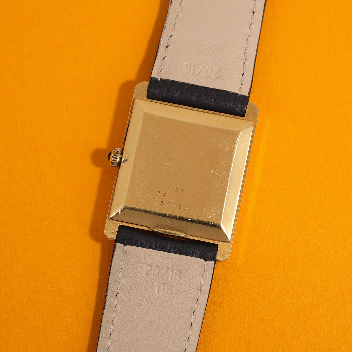 Baume & Mercier Rectangular Ref. 37059 Yellow Gold