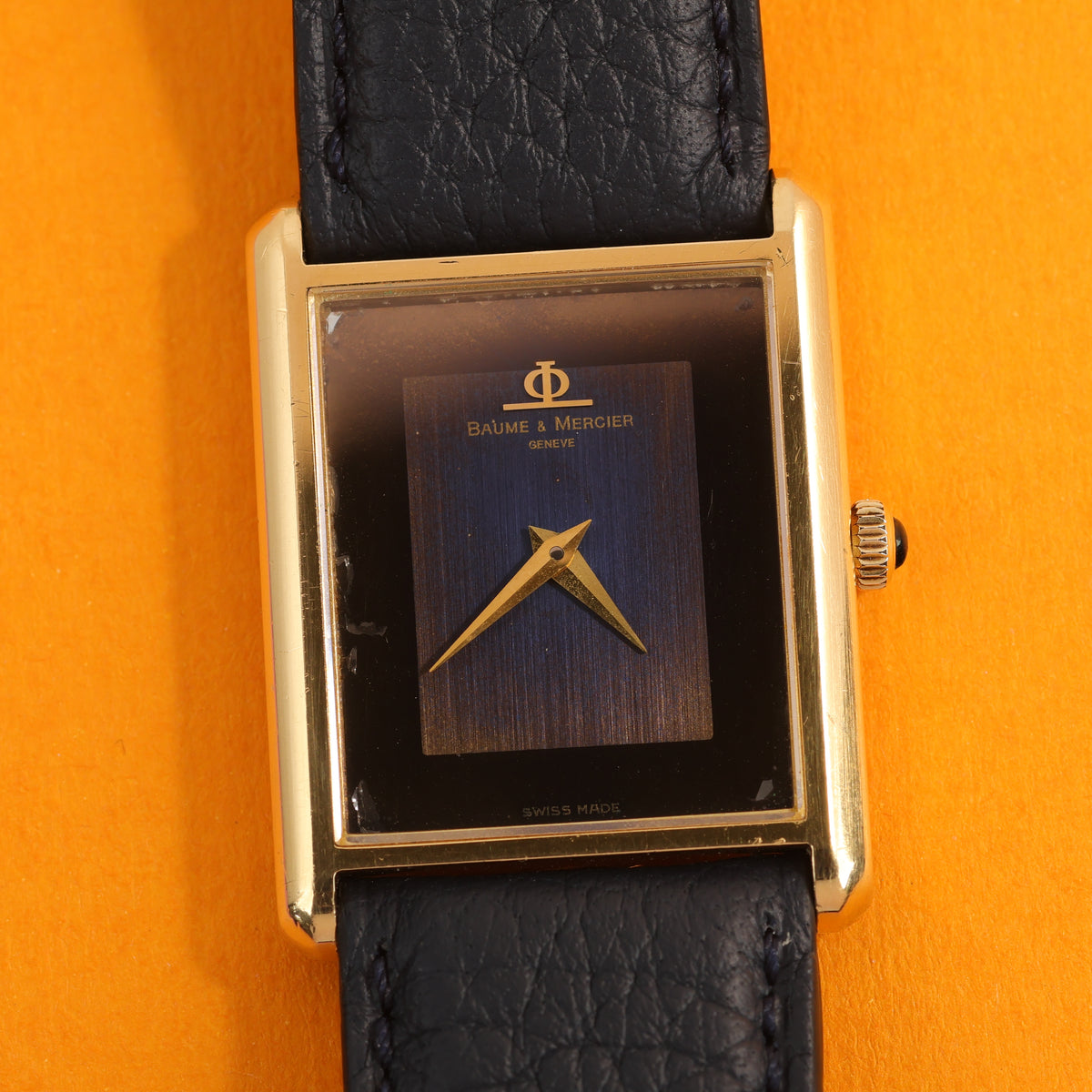 Baume & Mercier Rectangular Ref. 37059 Yellow Gold