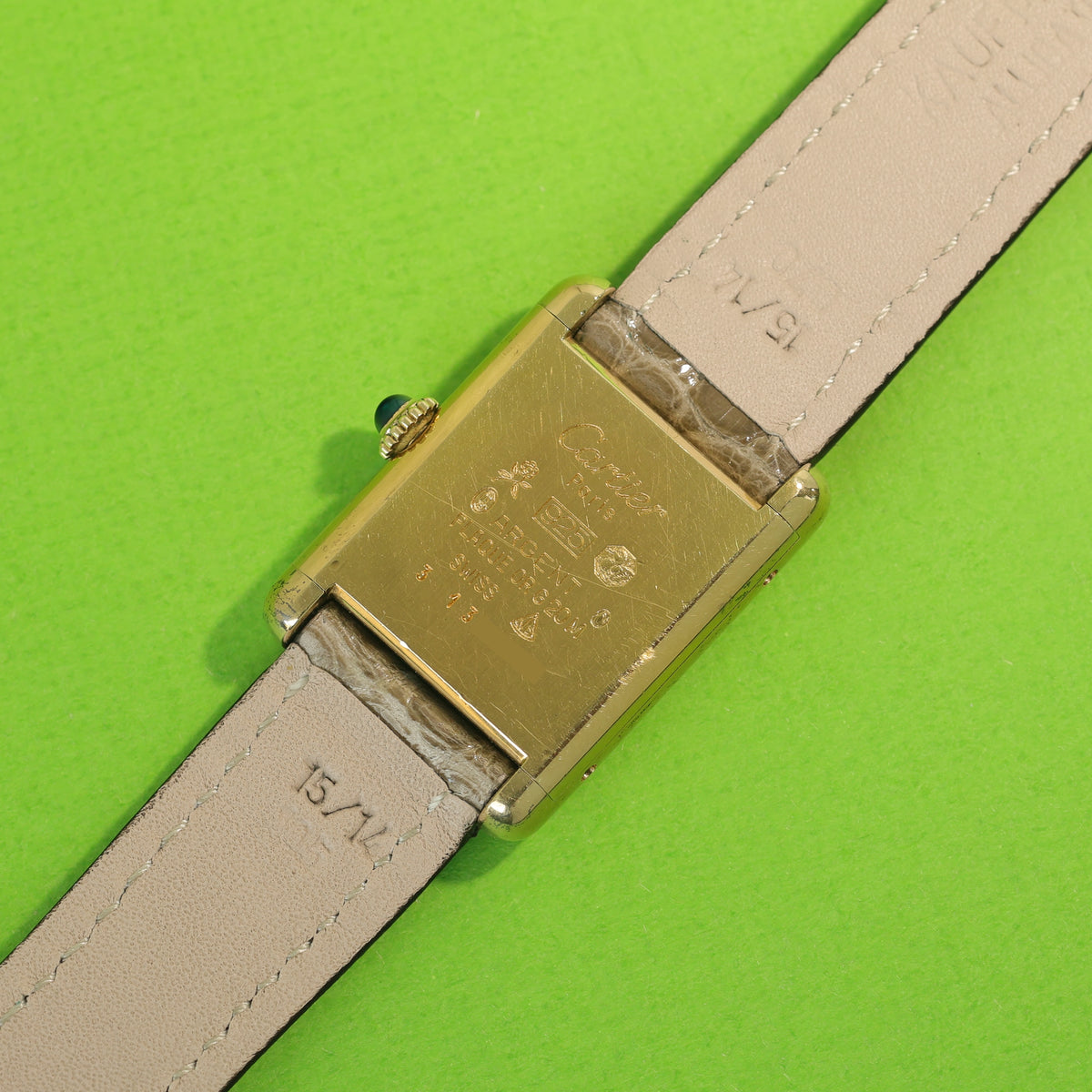 Cartier Tank Must Small 'Lemon' Dial