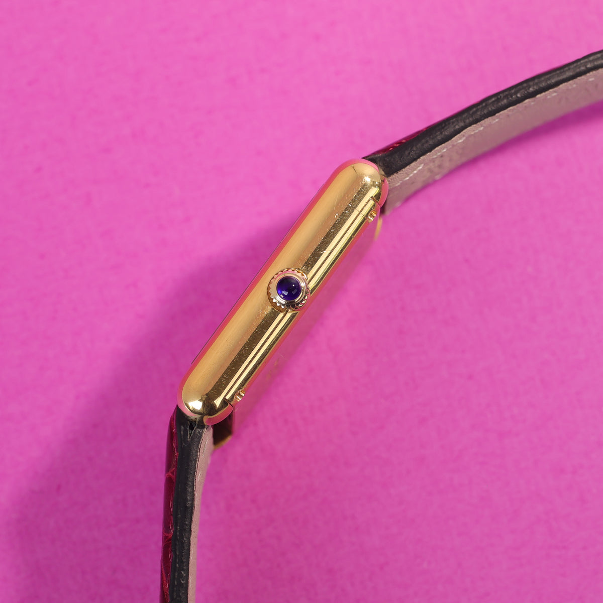 Baume & Mercier Tank Style Ref. 37077 18K Yellow Gold
