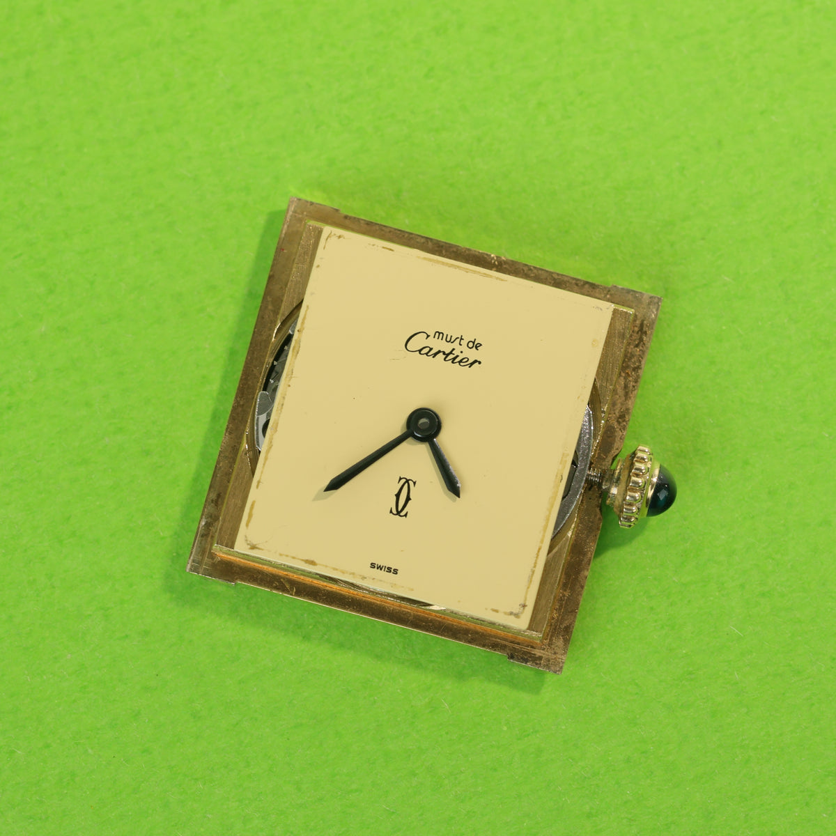 Cartier Tank Must Small 'Lemon' Dial