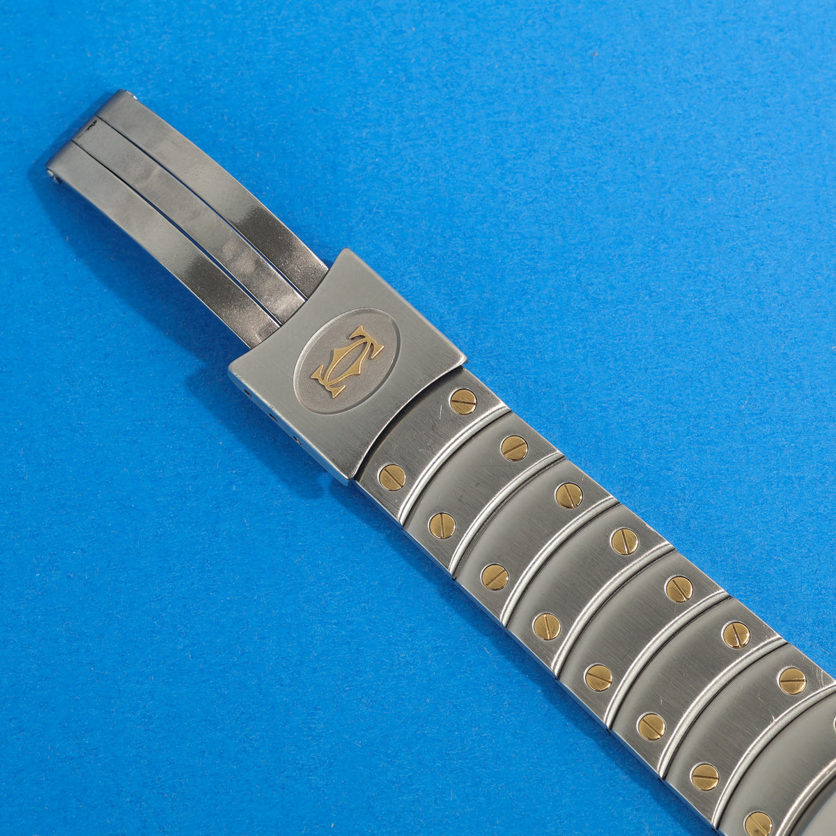 Cartier Santos Ronde Ref. 1910 Steel and Gold