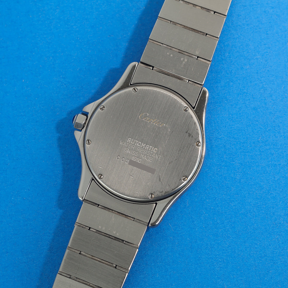 Cartier Santos Ronde Ref. 1910 Steel and Gold
