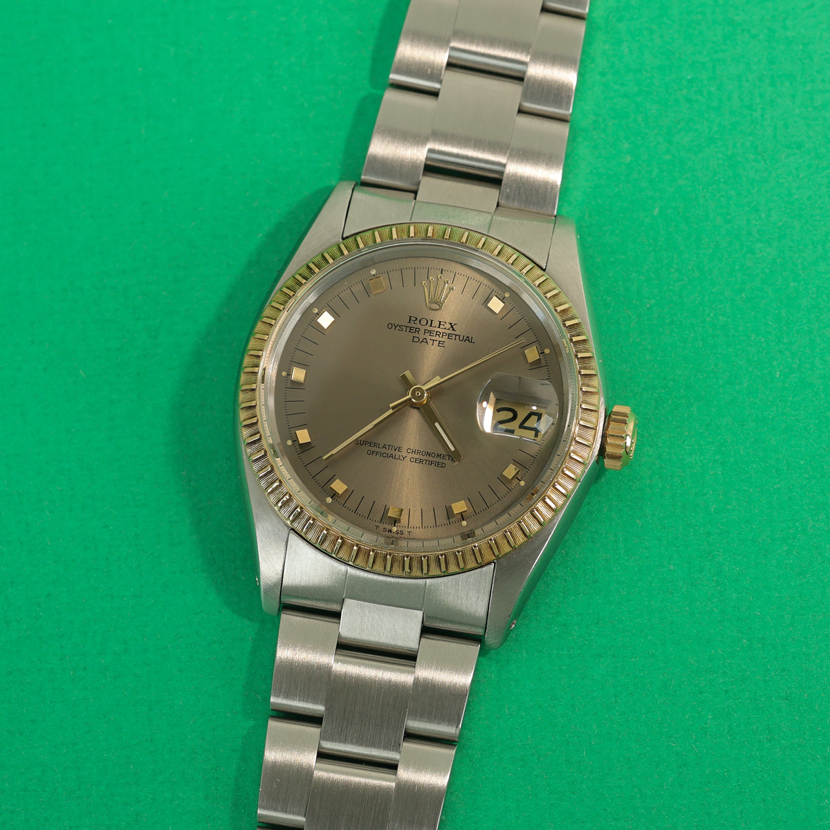 Rolex Oyster Perpetual Date Ref. 1505 Taupe Dial