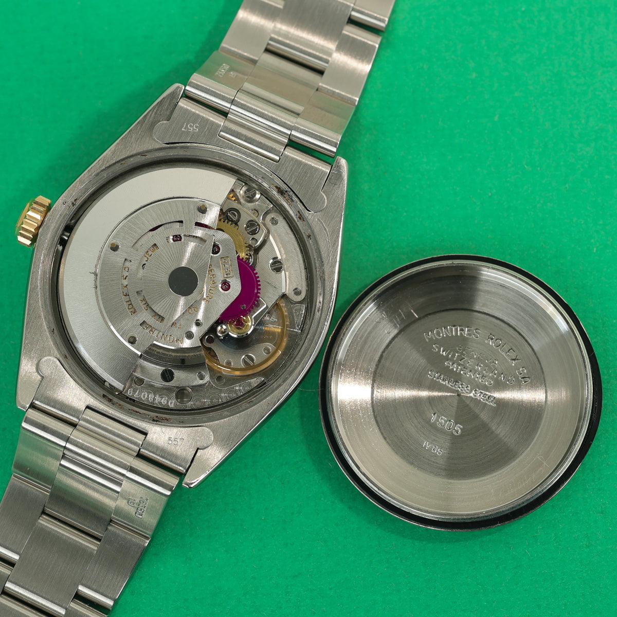 Rolex Oyster Perpetual Date Ref. 1505 Taupe Dial