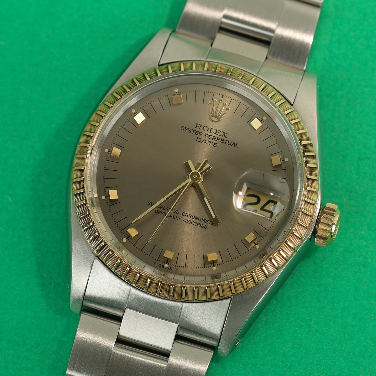 Rolex Oyster Perpetual Date Ref. 1505 Taupe Dial