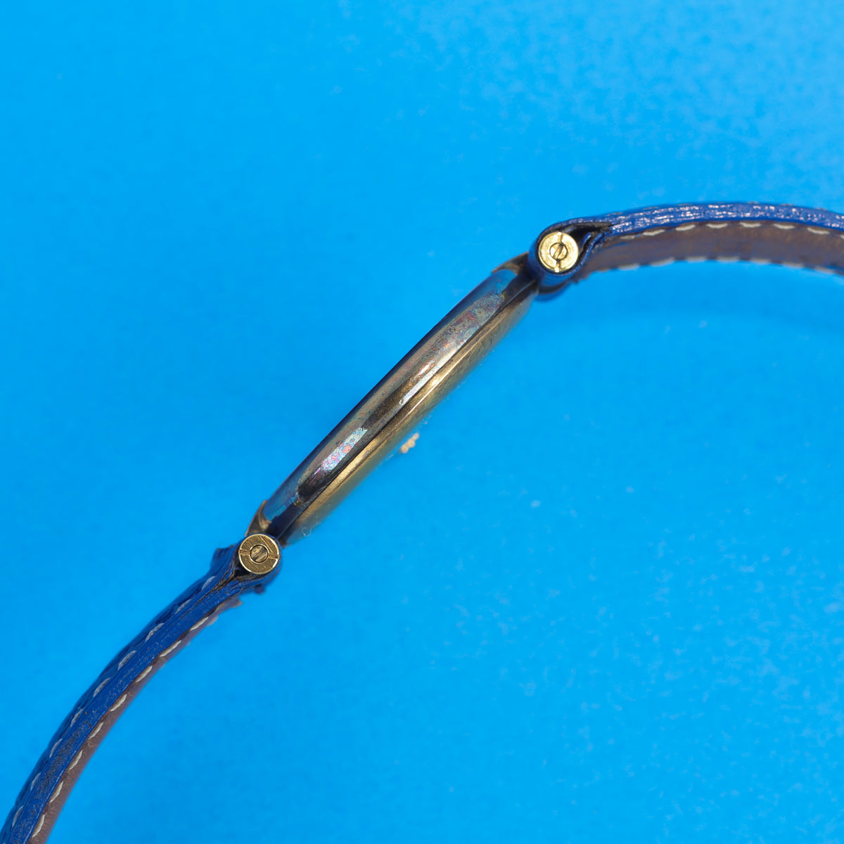 Cartier Must Vendome Large Blue Lapis Style Dial 'OMEST Group' Dial
