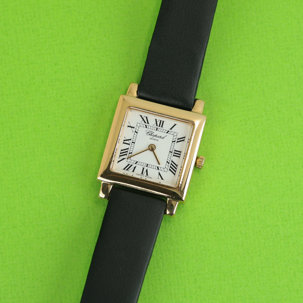 Chopard Squared Dresswatch Ref. 12/7366 18K Yellow Gold