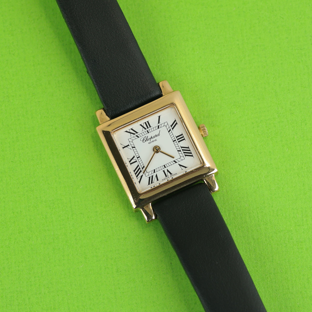 Chopard Squared Dresswatch Ref. 12/7366 18K Yellow Gold