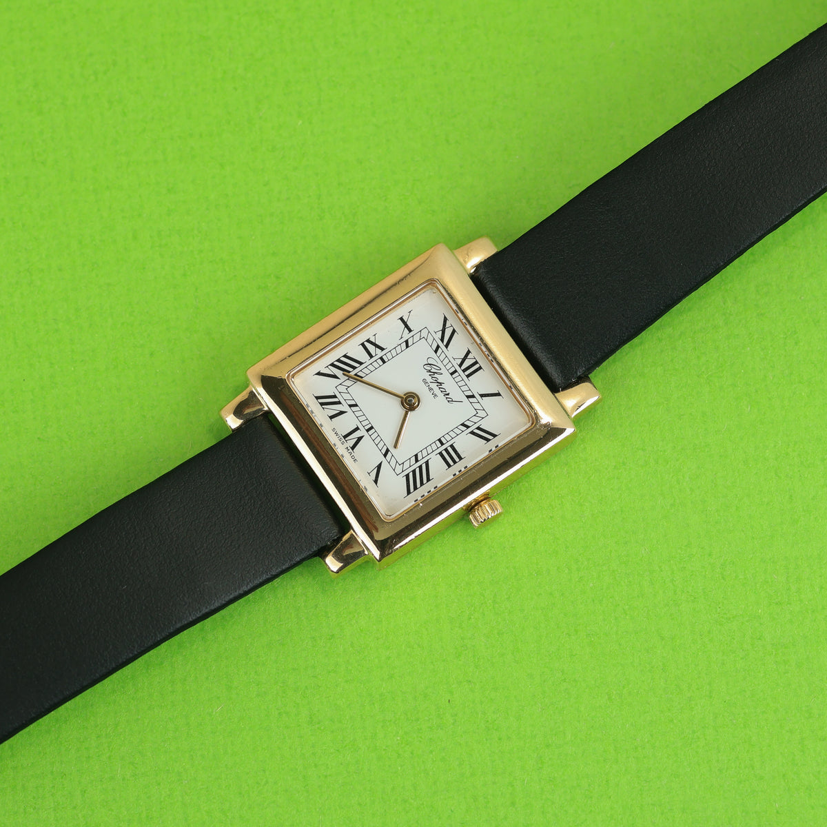Chopard Squared Dresswatch Ref. 12/7366 18K Yellow Gold