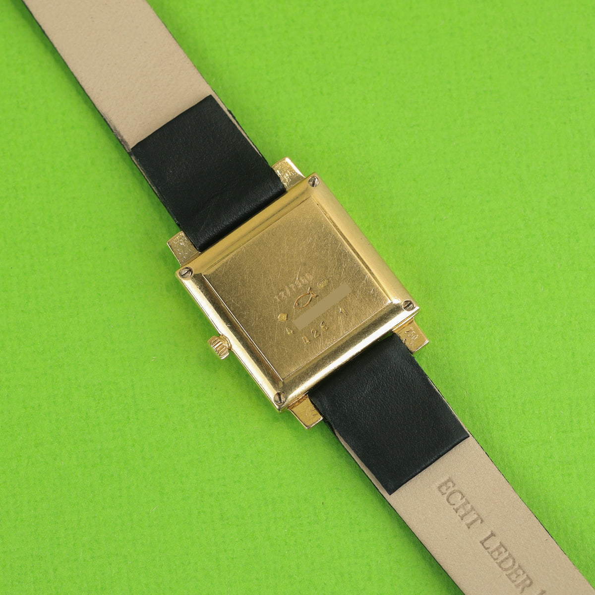 Chopard Squared Dresswatch Ref. 12/7366 18K Yellow Gold