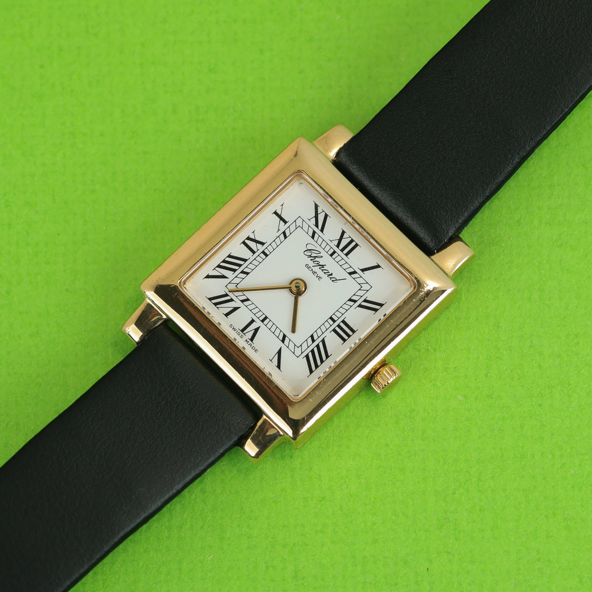Chopard Squared Dresswatch Ref. 12/7366 18K Yellow Gold