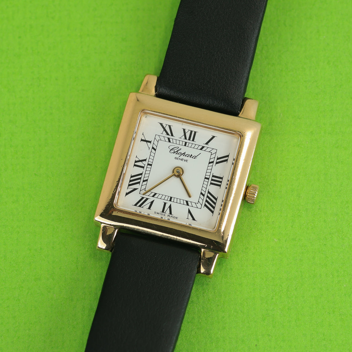 Chopard Squared Dresswatch Ref. 12/7366 18K Yellow Gold