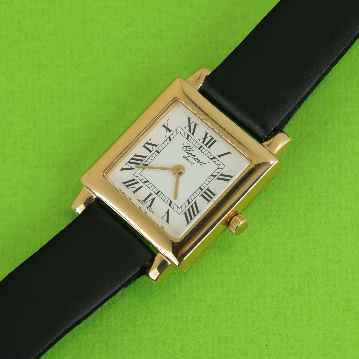 Chopard Squared Dresswatch Ref. 12/7366 18K Yellow Gold