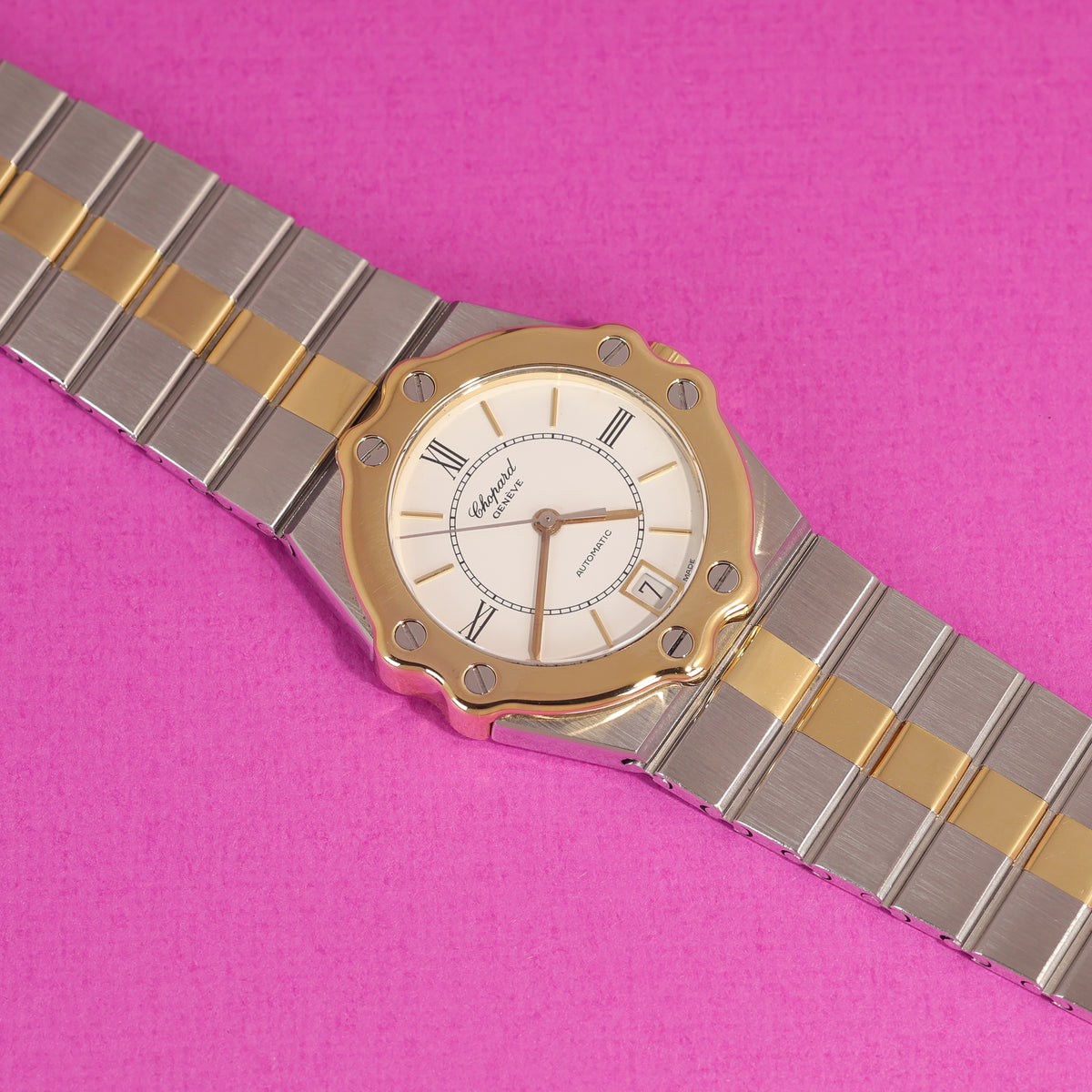 Chopard St. Moritz Ref. 8183 Steel and Gold Automatic
