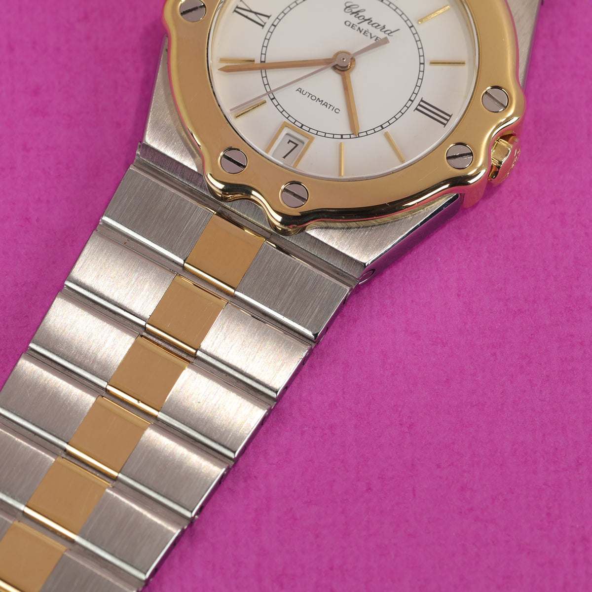 Chopard St. Moritz Ref. 8183 Steel and Gold Automatic