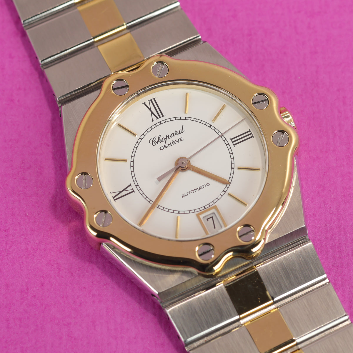 Chopard St. Moritz Ref. 8183 Steel and Gold Automatic