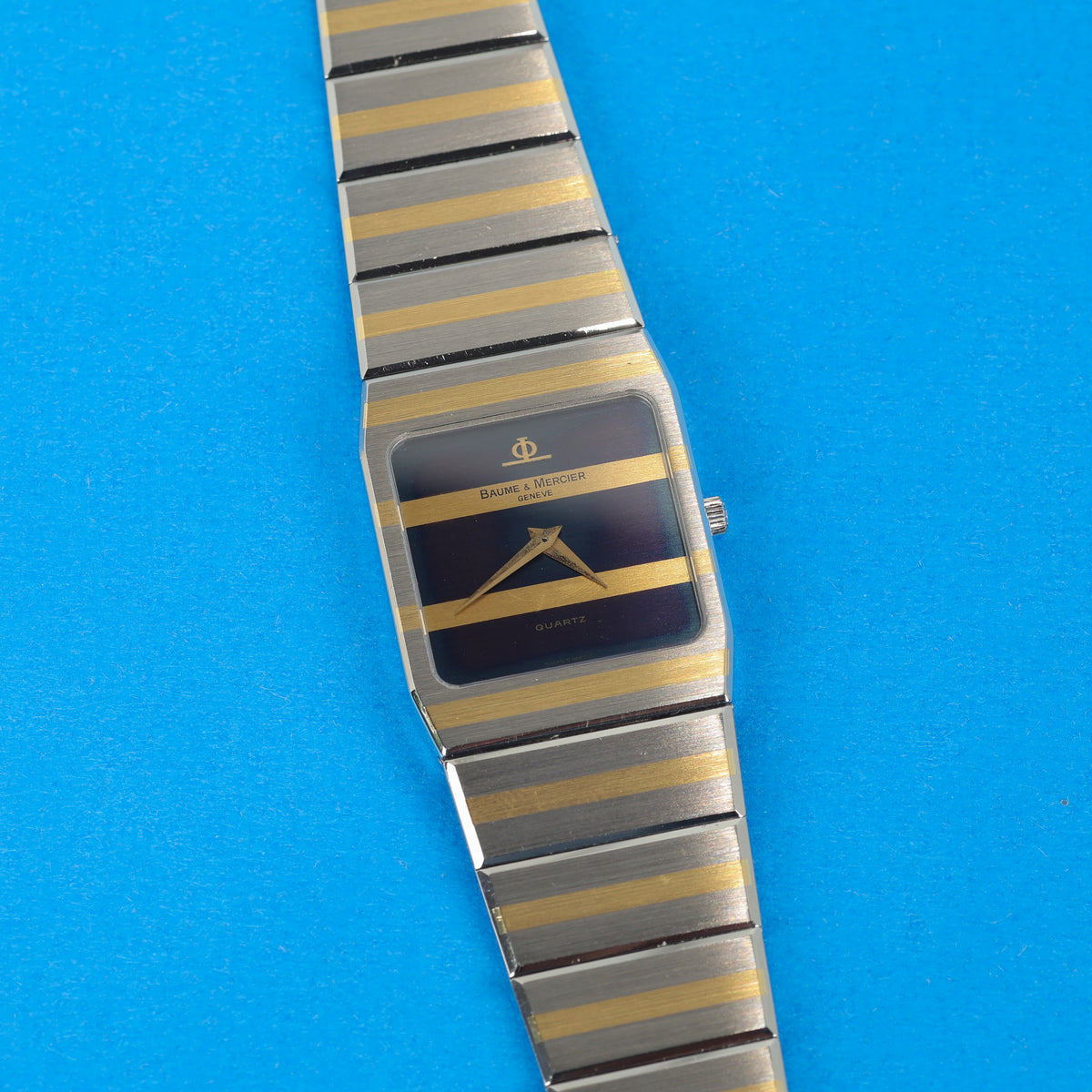 Baume & Mercier Monte Carlo Ref. 5739.038 Zebra Purplish Blue Dial
