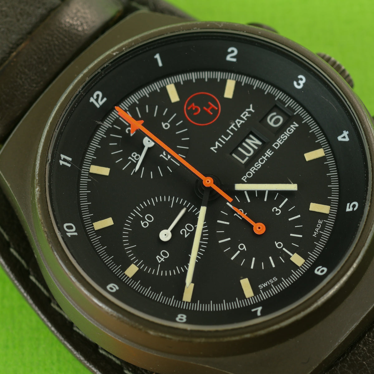 Orfina Porsche Design Ref. 7177 Military Green