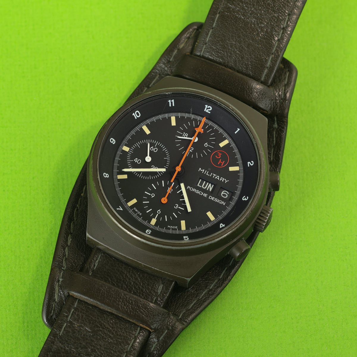 Orfina Porsche Design Ref. 7177 Military Green
