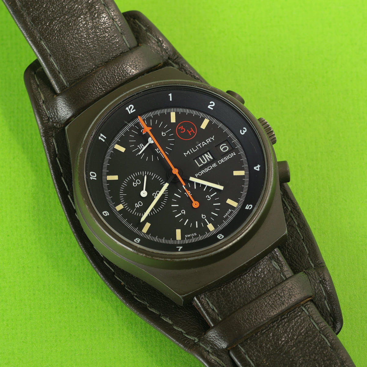 Orfina Porsche Design Ref. 7177 Military Green