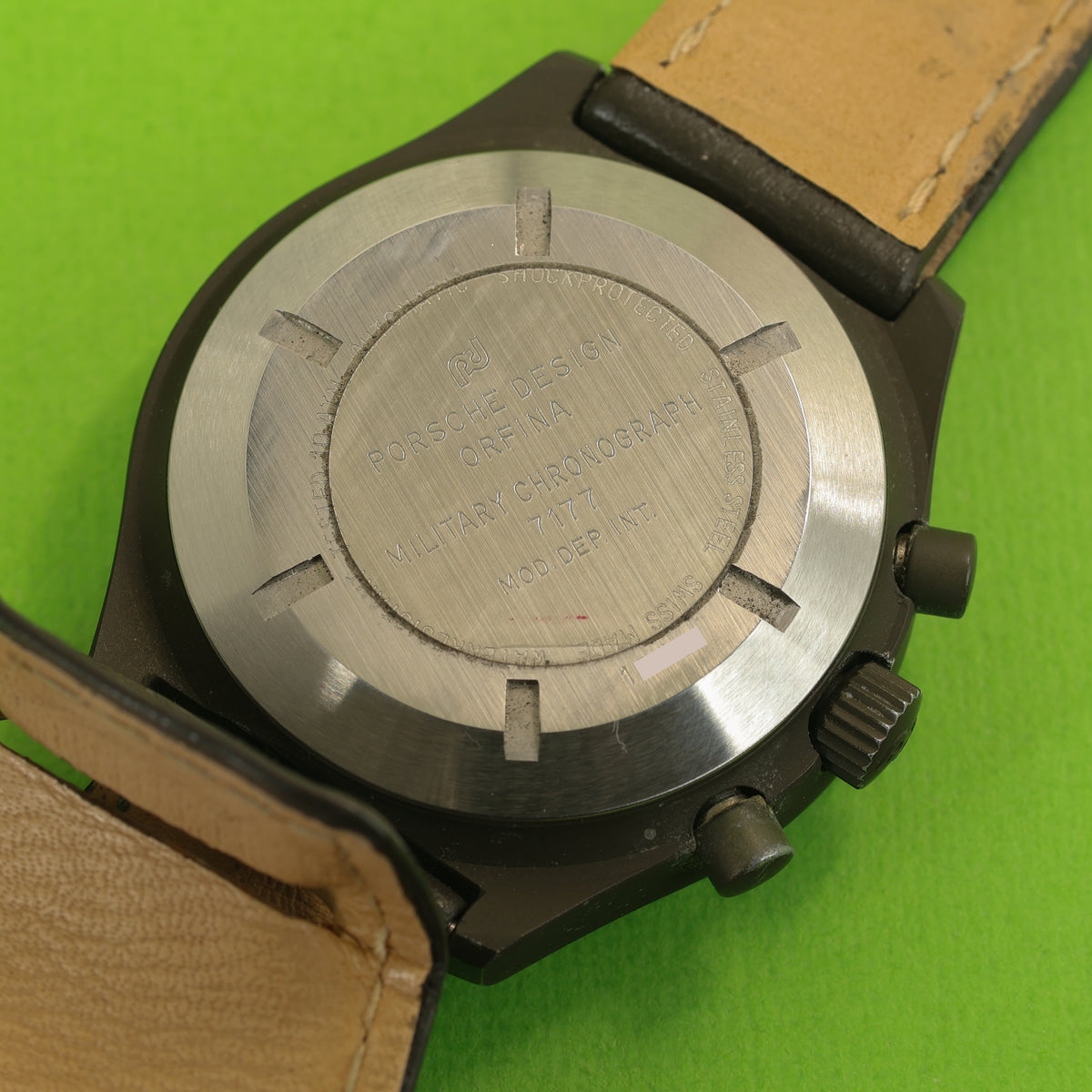 Orfina Porsche Design Ref. 7177 Military Green