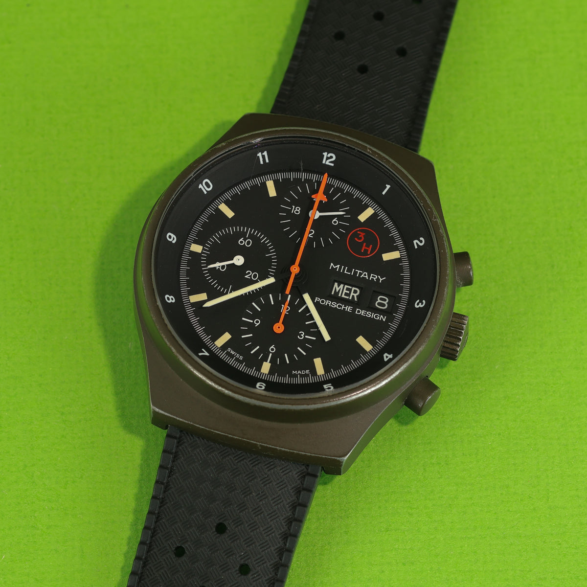 Orfina Porsche Design Ref. 7177 Military Green