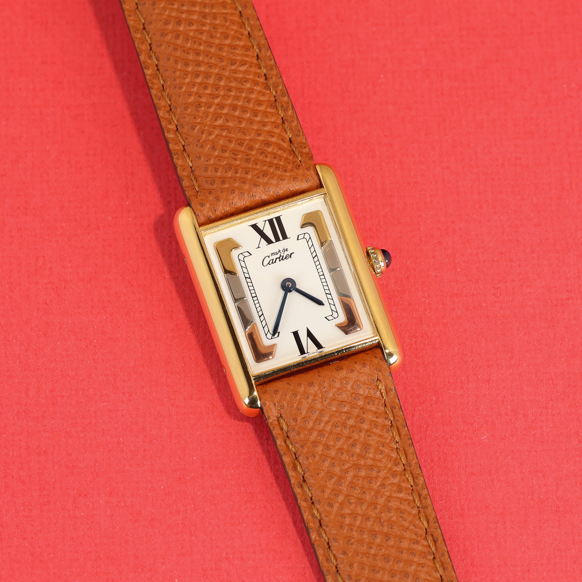 Cartier Tank Must Ref. 590005 White Trinity Dial