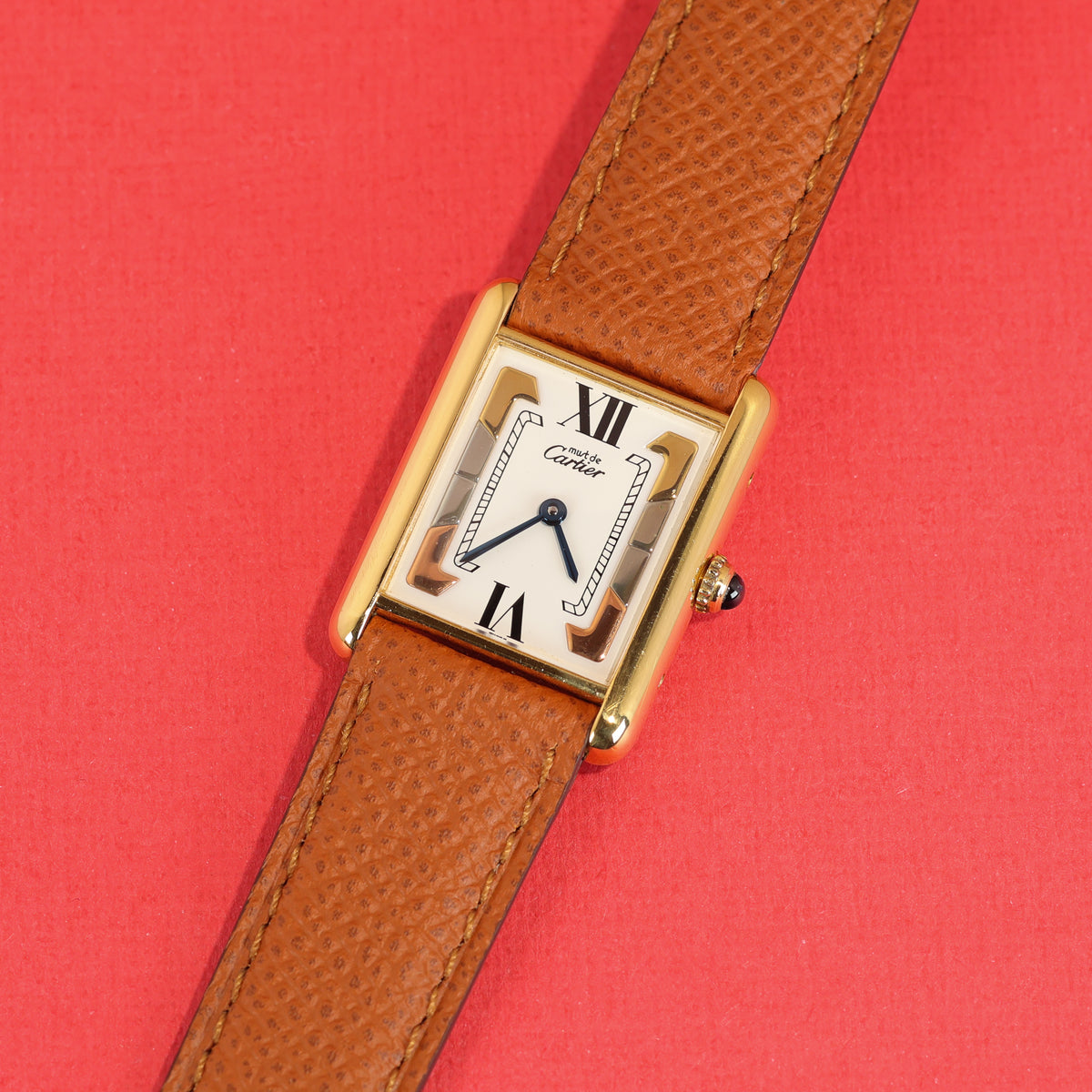 Cartier Tank Must Ref. 590005 White Trinity Dial