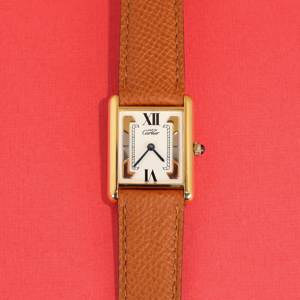 Cartier Tank Must Ref. 590005 White Trinity Dial