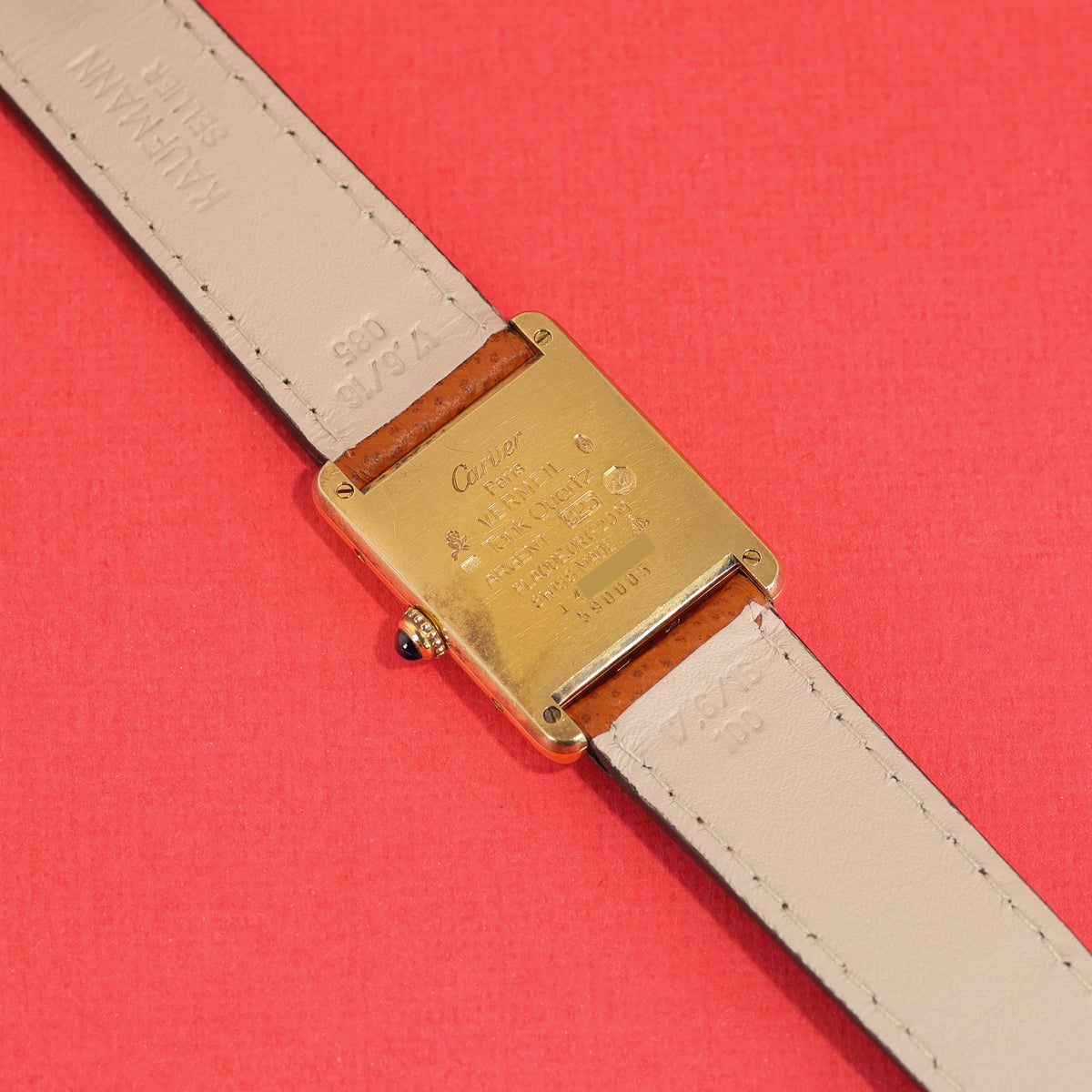 Cartier Tank Must Ref. 590005 White Trinity Dial