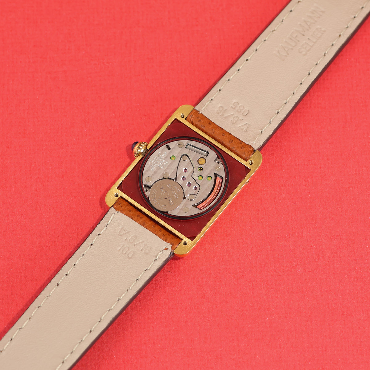 Cartier Tank Must Ref. 590005 White Trinity Dial
