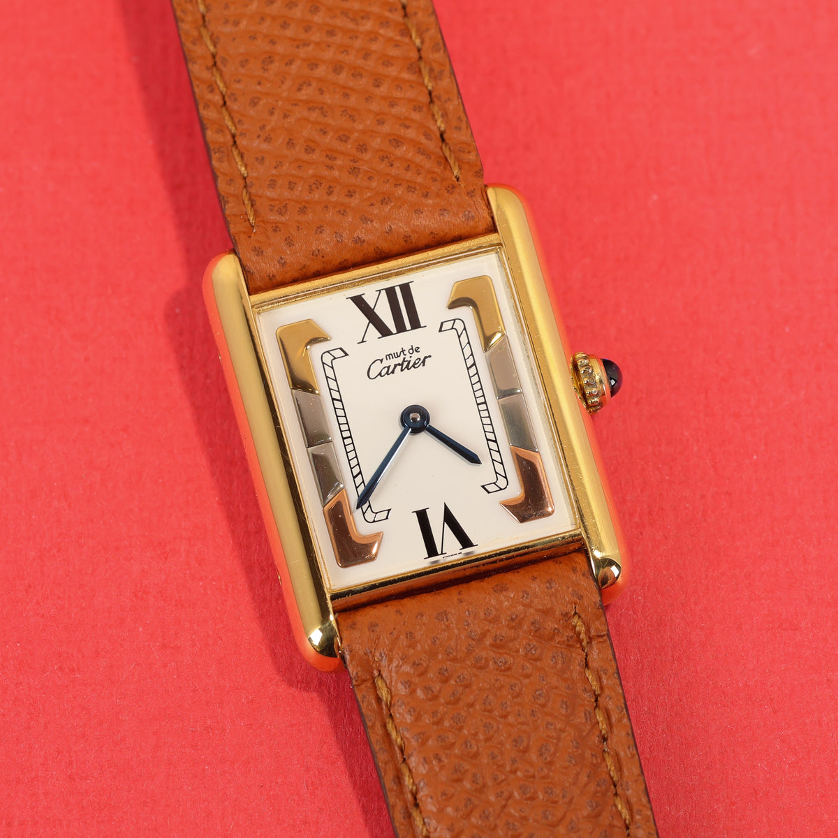Cartier Tank Must Ref. 590005 White Trinity Dial