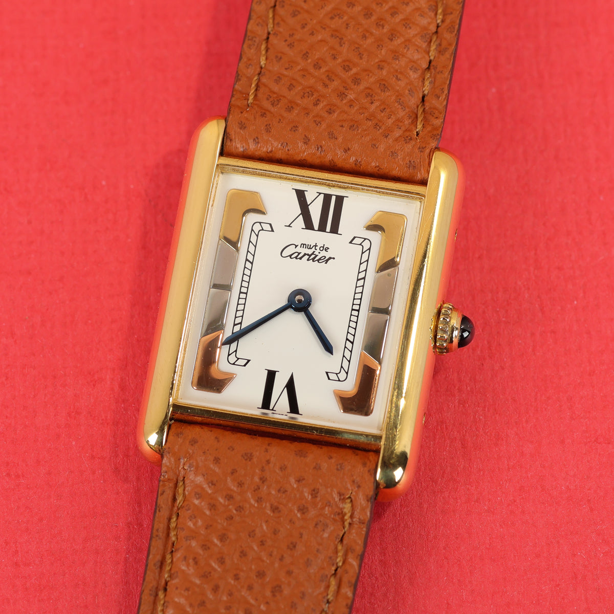 Cartier Tank Must Ref. 590005 White Trinity Dial