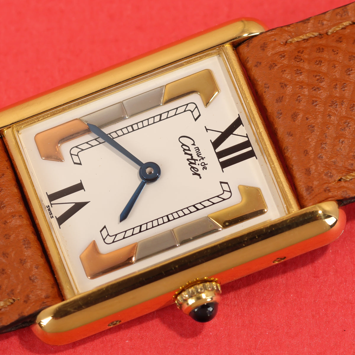 Cartier Tank Must Ref. 590005 White Trinity Dial