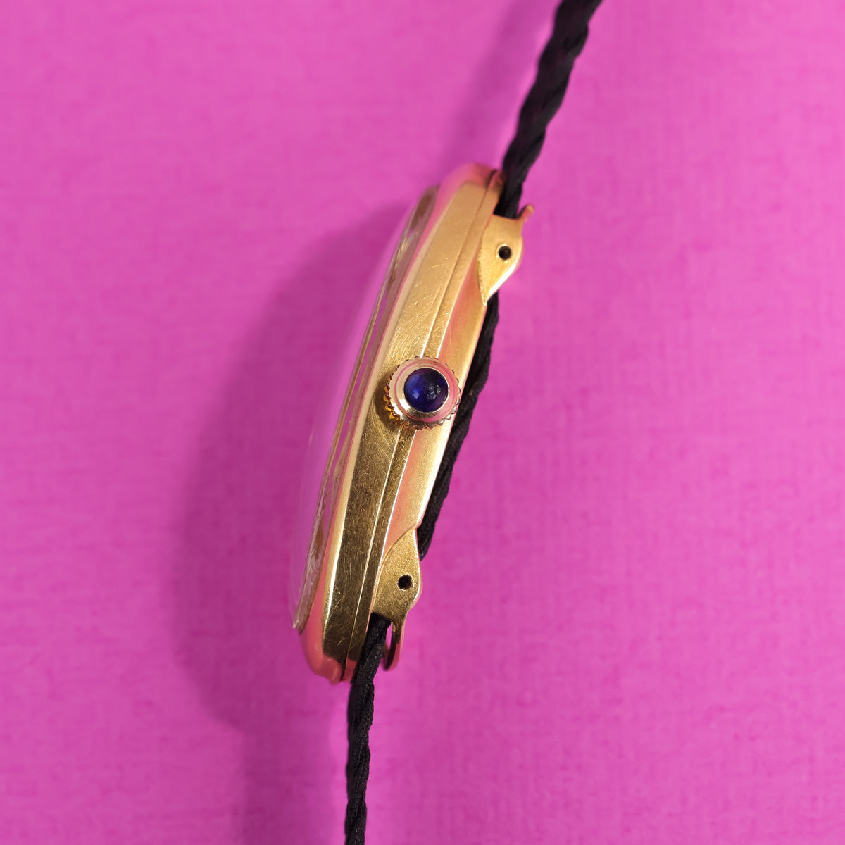 Baume & Mercier 'Baignoire' Style Ref. 38261 18K Yellow Gold